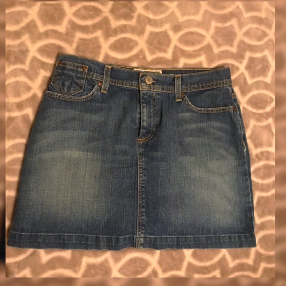Old Navy Jean Mini Skirt